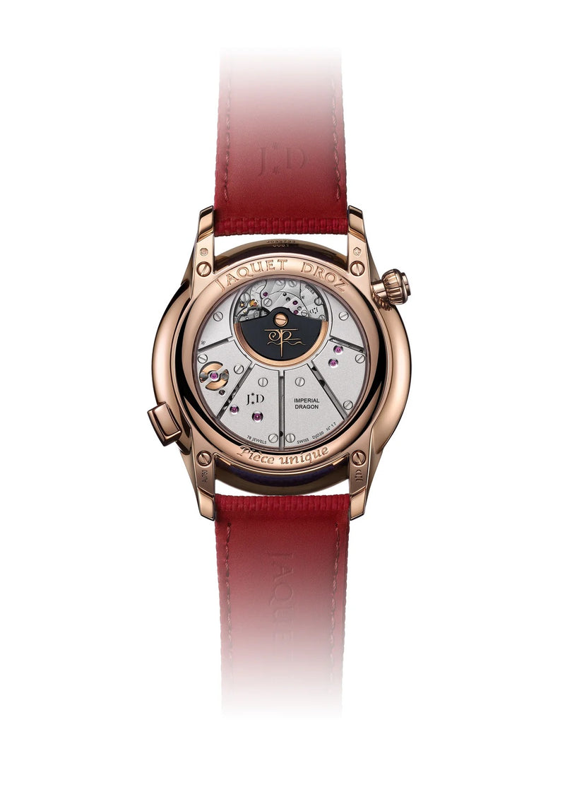 Imperial Dragon Automaton Watch – Red Gold Cuprite Dial | Handcrafted Luxury Timepiece Inspired by Chinese Culture