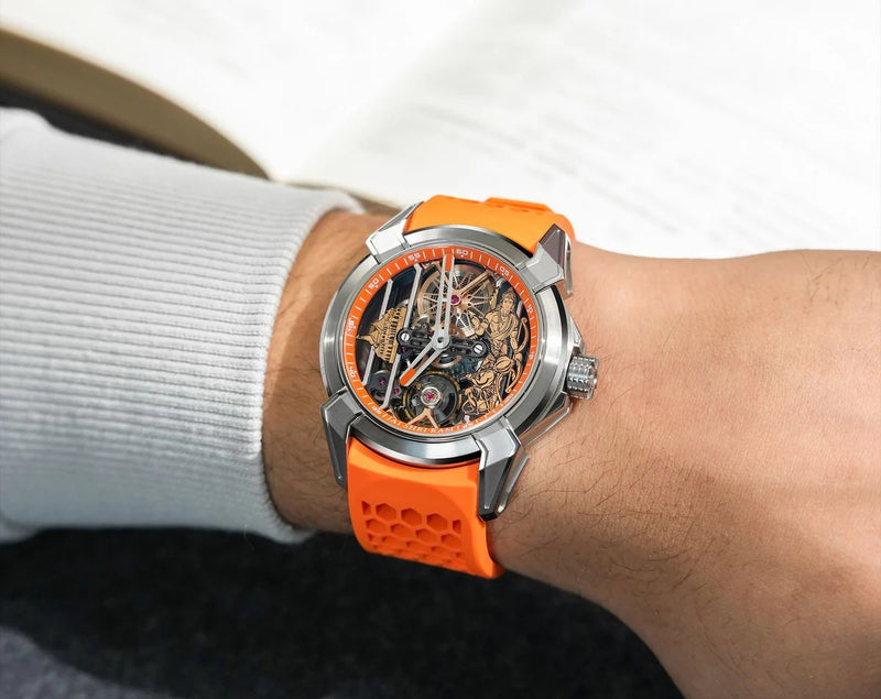 Shri Ram Edition Luxury Skeleton Watch (Replica) | Premium Design