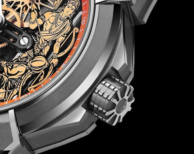 Shri Ram Edition Luxury Skeleton Watch (Replica) | Premium Design